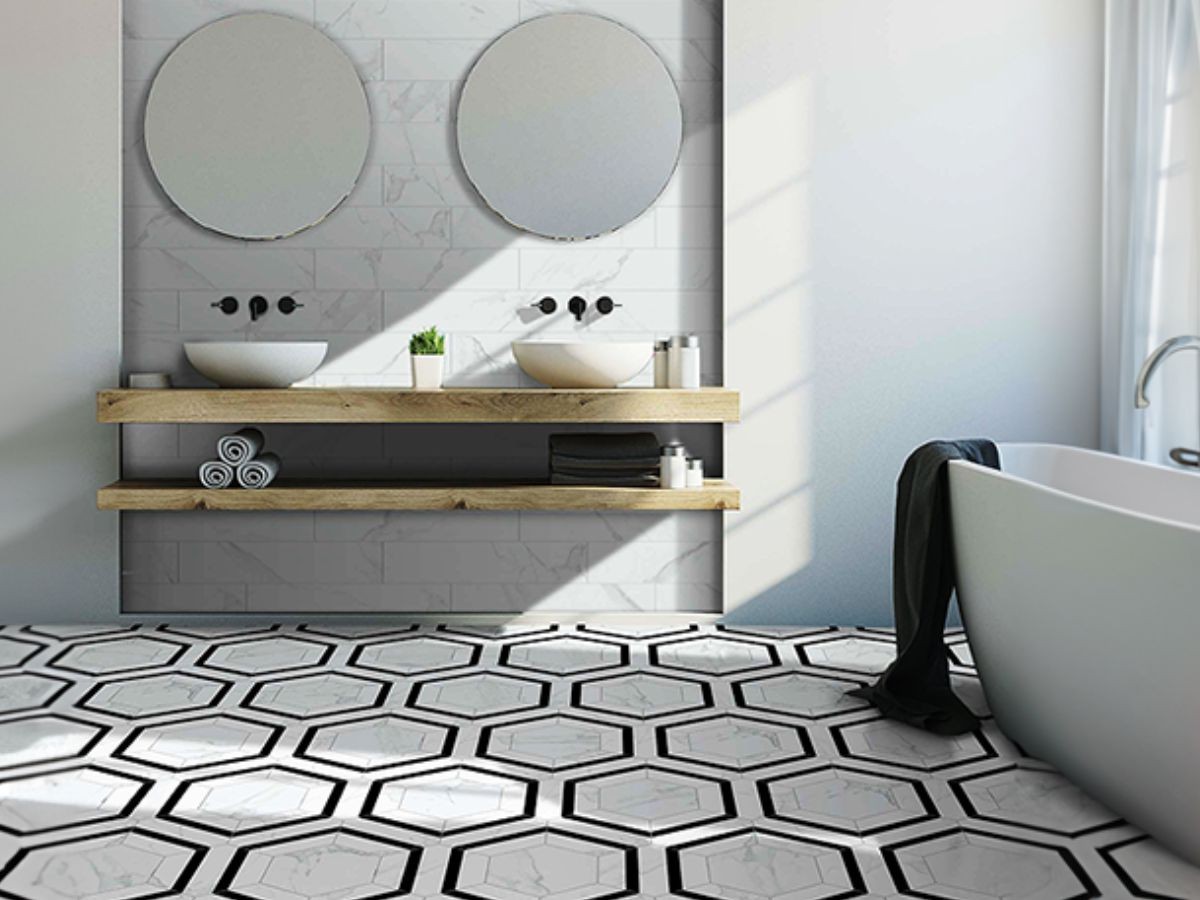 Carrelage salle de bain — Haute-Saône
